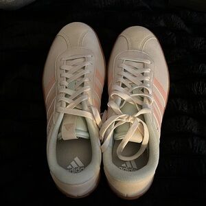 adidas Women's Athletic Shoes - White and Pink